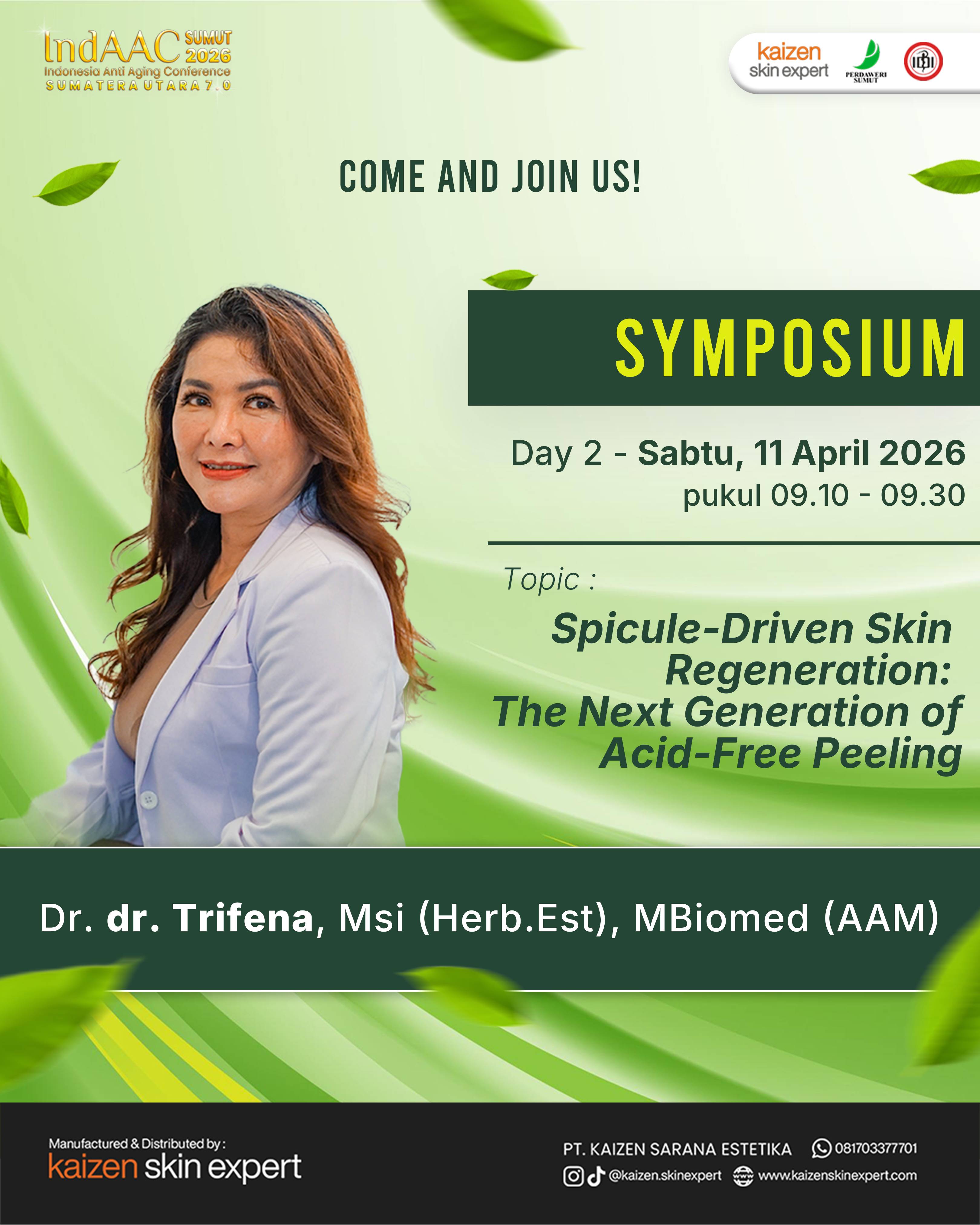 SYMPOSIUM AT INDAAC SUMUT 2026